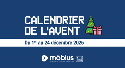 Calendrier de l'Avent möbius 2025