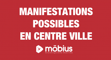 Manifestations possibles en centre-ville